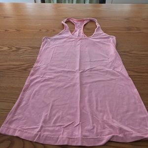 Lululemon size 10 peach colored racer back top